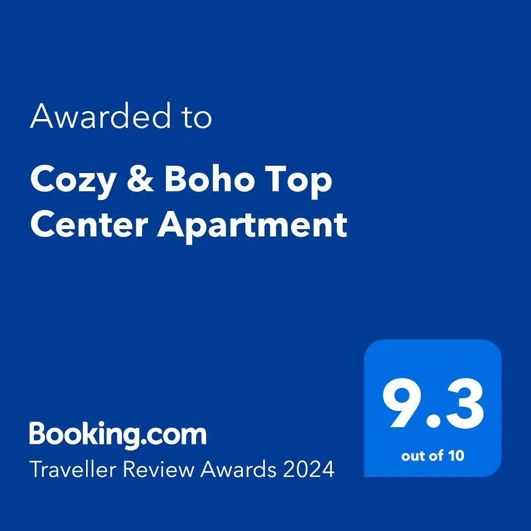 Cozy & Boho Top Center Apartment location
